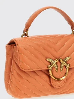 Borsa Mini Lady Love Bag Puff Pinko in nappa trapuntata chevron