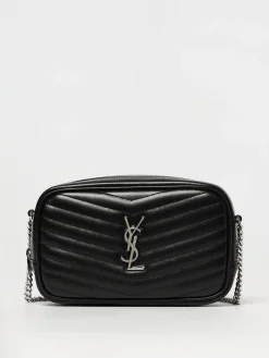 Borsa Mini Lou Saint Laurent in nappa trapuntata chevron