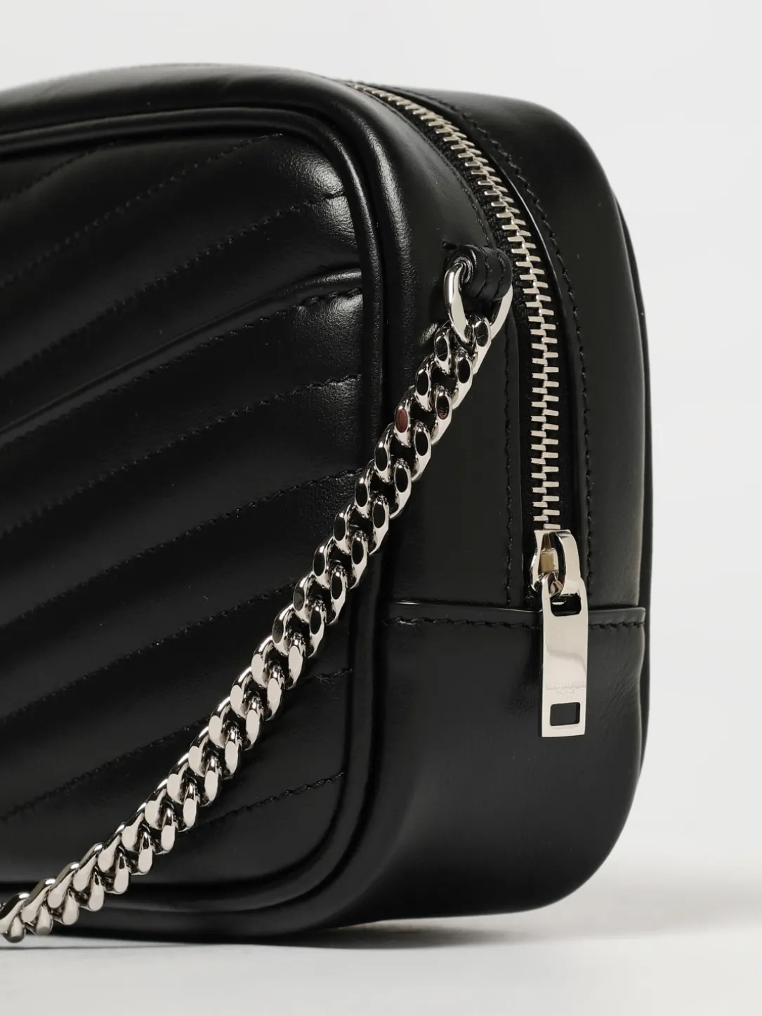 Borsa Mini Lou Saint Laurent in nappa trapuntata chevron