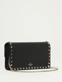 Borsa Mini Rockstud Valentino Garavani in pelle a grana