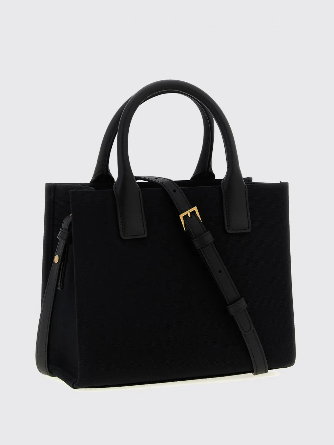 Borsa Mini Shopper La Medusa Versace in canvas e pelle