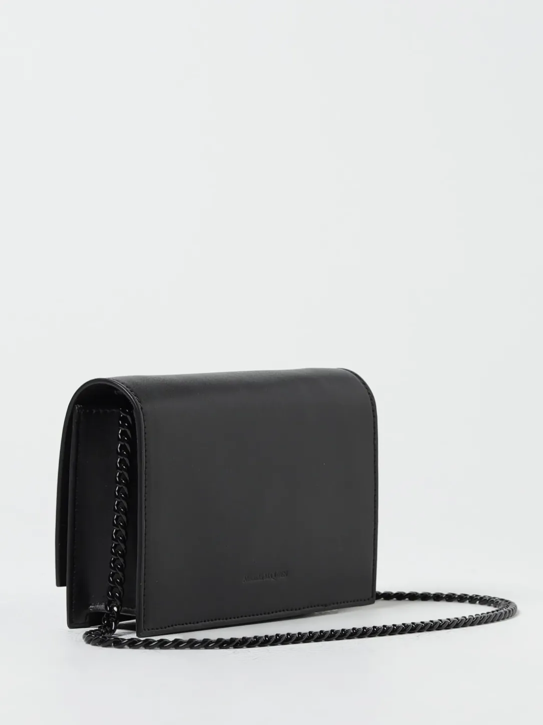 Borsa Mini Skull McQueen in pelle