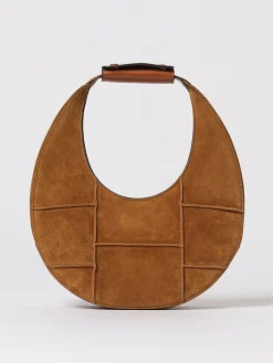 Borsa Moon Staud in pelle scamosciata