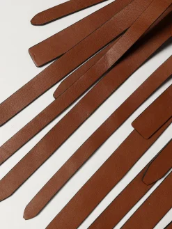 Borsa Moschino Couture in pelle con frange