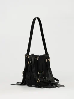 Borsa Moschino Couture in pelle con frange