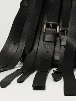 Borsa Moschino Couture in pelle con frange