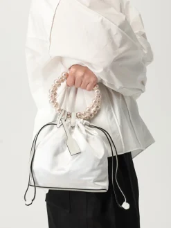 Borsa Moschino Couture in raso e nappa