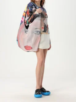 Borsa Multitasking Annemarie Sunnei in mesh stampato