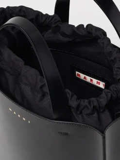 Borsa Museo Marni in pelle spazzolata