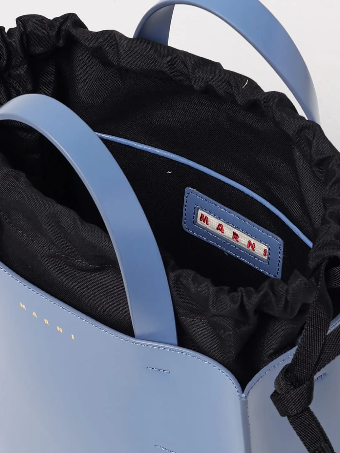 Borsa Museo Marni in pelle spazzolata