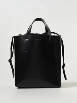 Borsa Museo Marni in pelle spazzolata