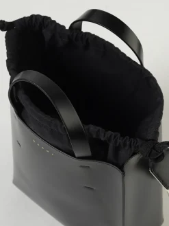 Borsa Museo Marni in pelle spazzolata