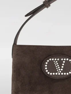 Borsa Nellcôte Valentino Garavani in camoscio con frange