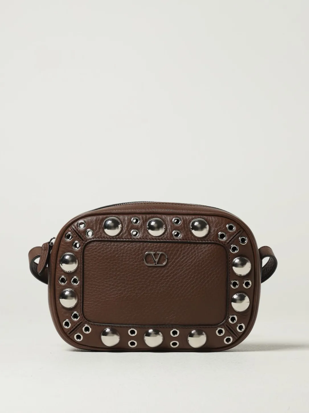 Borsa Nellcôte VLogo Signature Valentino Garavani in pelle a grana