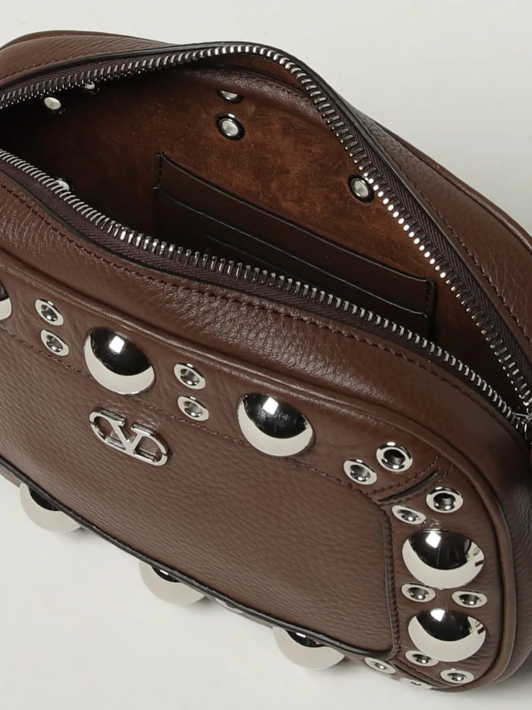 Borsa Nellcôte VLogo Signature Valentino Garavani in pelle a grana