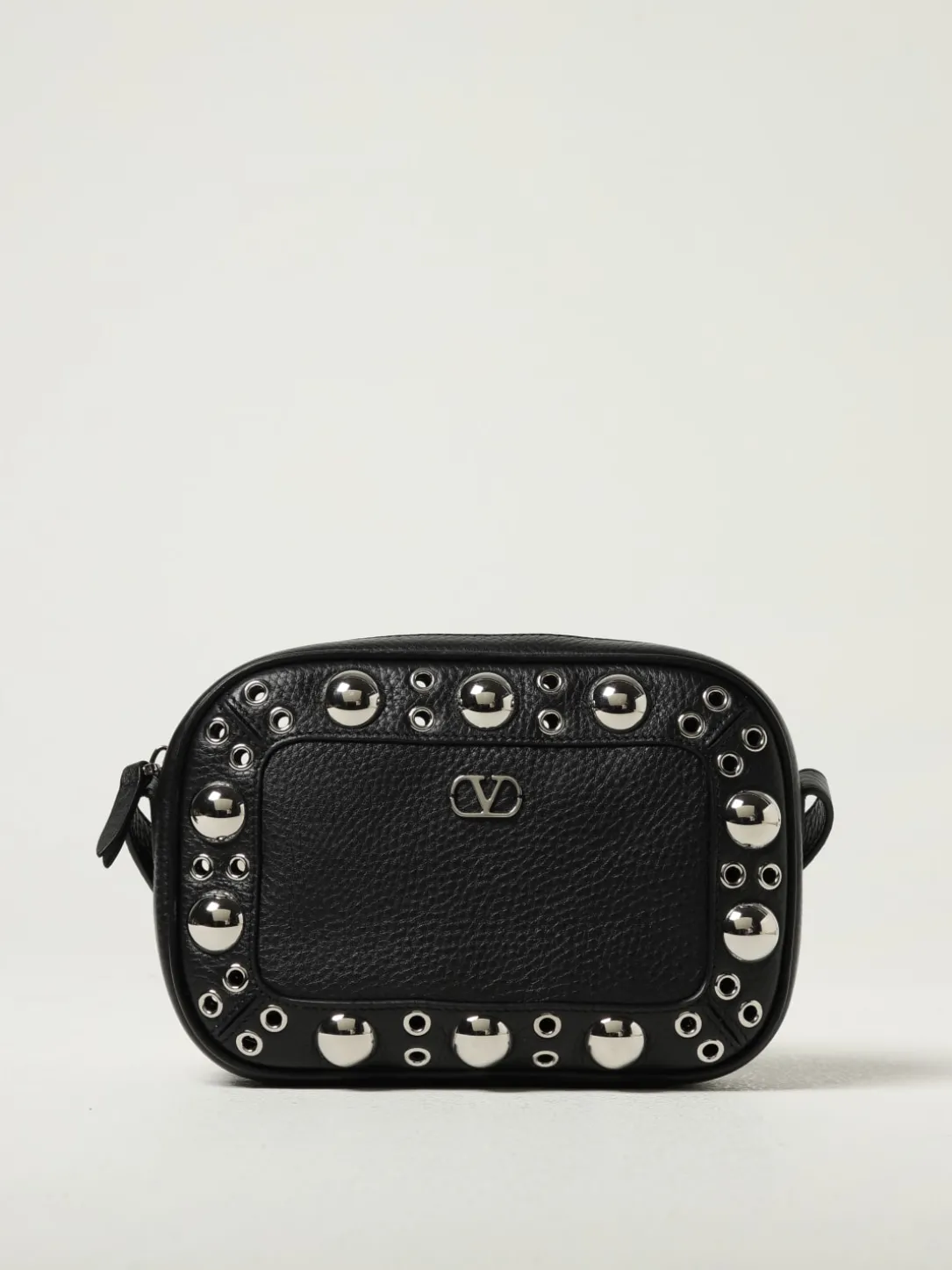 Borsa Nellcôte VLogo Signature Valentino Garavani in pelle a grana