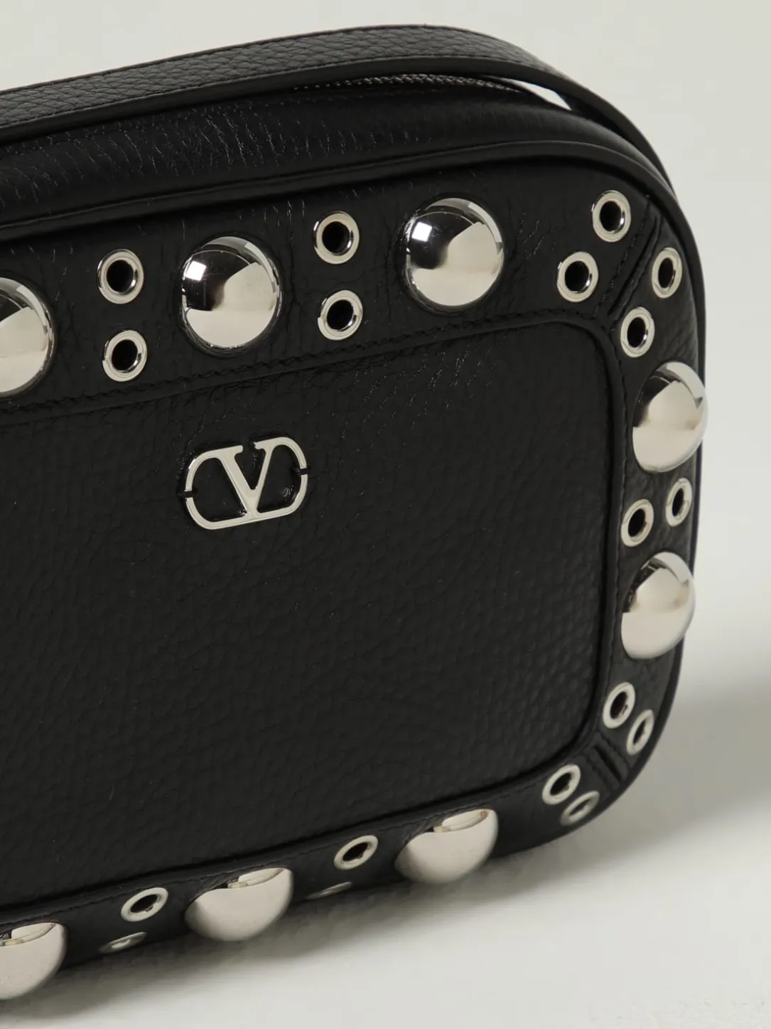 Borsa Nellcôte VLogo Signature Valentino Garavani in pelle a grana