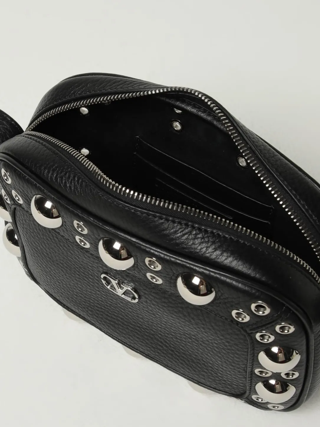 Borsa Nellcôte VLogo Signature Valentino Garavani in pelle a grana