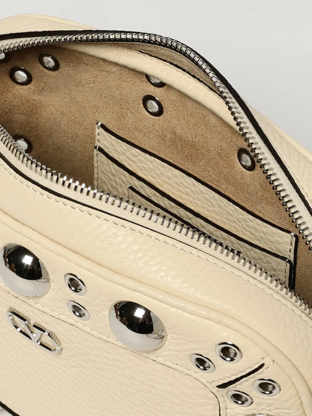 Borsa Nellcôte VLogo Signature Valentino Garavani in pelle a grana