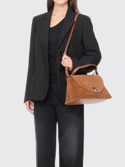 Borsa Nikla Large Coccinelle in camoscio