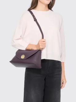 Borsa Nikla Medium Coccinelle in pelle a grana