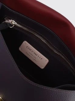 Borsa Nikla Medium Coccinelle in pelle a grana