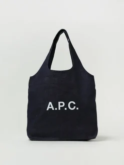 Borsa Ninon A.P.C. in denim di cotone