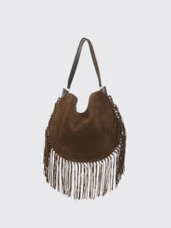 Borsa Oskan Hobo Soft Isabel Marant in camoscio con frange