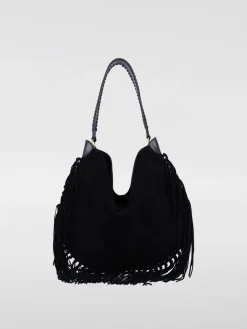 Borsa Oskan Hobo Soft Isabel Marant in camoscio con frange