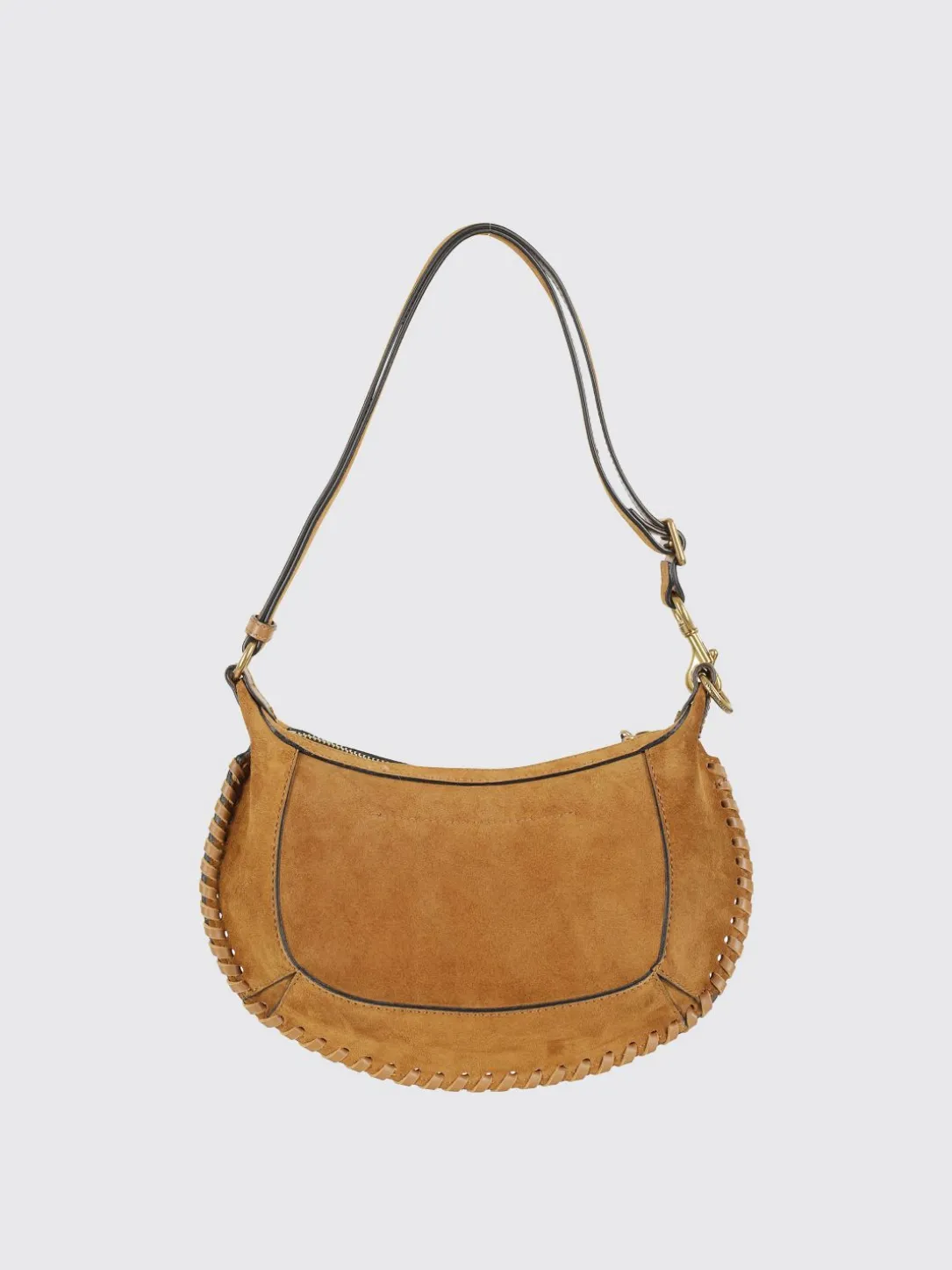 Borsa Oskan Moon Isabel Marant in camoscio