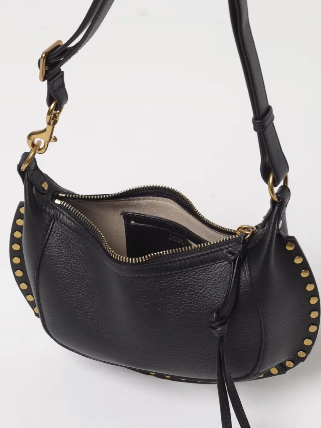 Borsa Oskan Moon Isabel Marant in pelle a grana