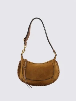 Borsa Oskan Moon Isabel Marant in camoscio