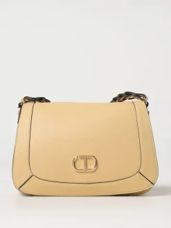 Borsa Oval T Twinset in pelle sintetica a grana