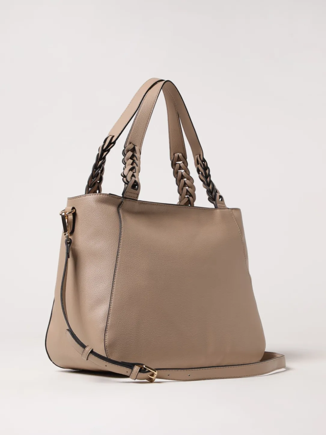 Borsa Oval T Twinset in pelle sintetica a grana