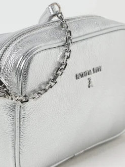 Borsa Patrizia Pepe in pelle a grana laminata