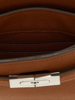 Borsa Petite Lee Radziwill Tory Burch in pelle a grana