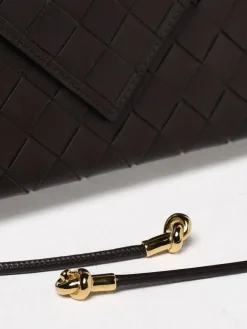 Borsa Phone Case Solstice Bottega Veneta in pelle intrecciata