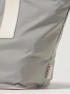 Borsa Piuma Furla in nlyon e pelle a grana