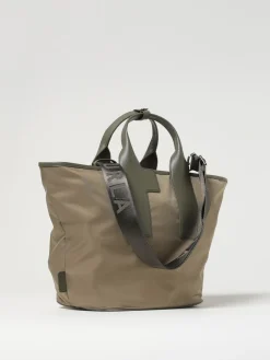 Borsa Piuma Furla in nlyon e pelle a grana