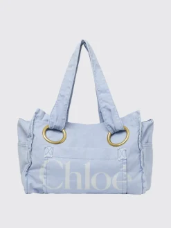 Borsa Plage Chloé in canvas di cotone washed