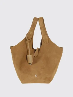 Borsa Polo Ralph Lauren in camoscio