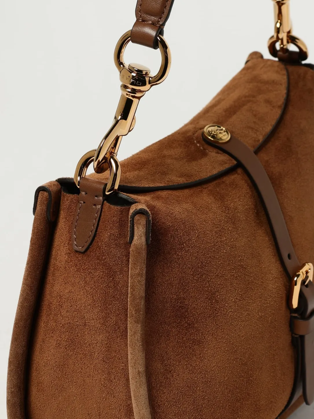 Borsa Pony Etro in camoscio