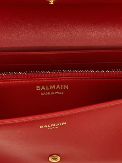 Borsa portafoglio B-Buzz in pelle liscia Balmain