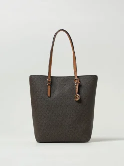 Borsa Quinn Large Michael Kors in cotone spalmato
