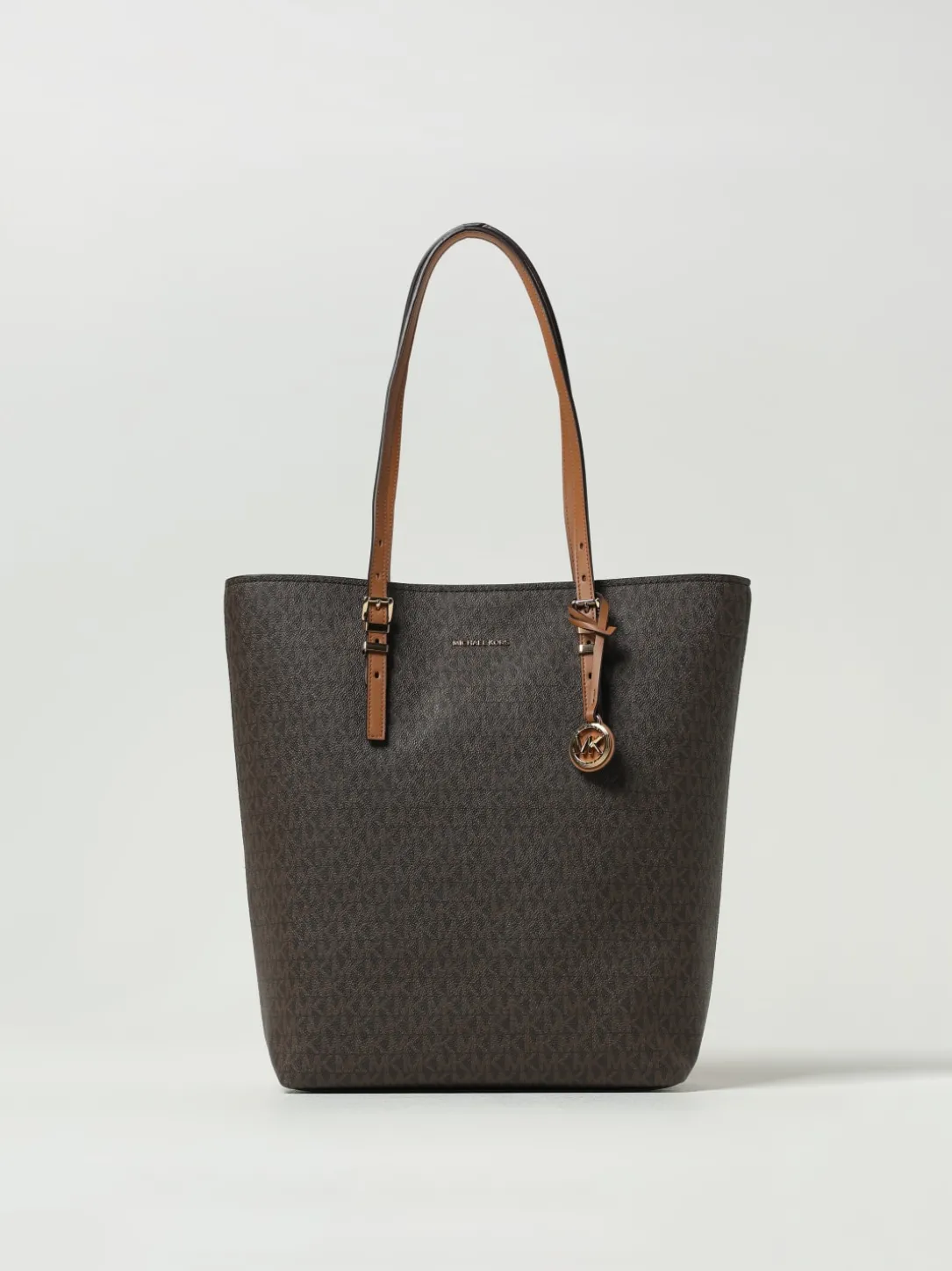 Borsa Quinn Large Michael Kors in cotone spalmato