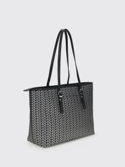 Borsa Quinn Michael Kors in tessuto con monogram MK jacquard