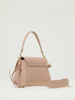 Borsa Quira Grain XSmall Secret Pon-Pon in pelle sintetica saffiano