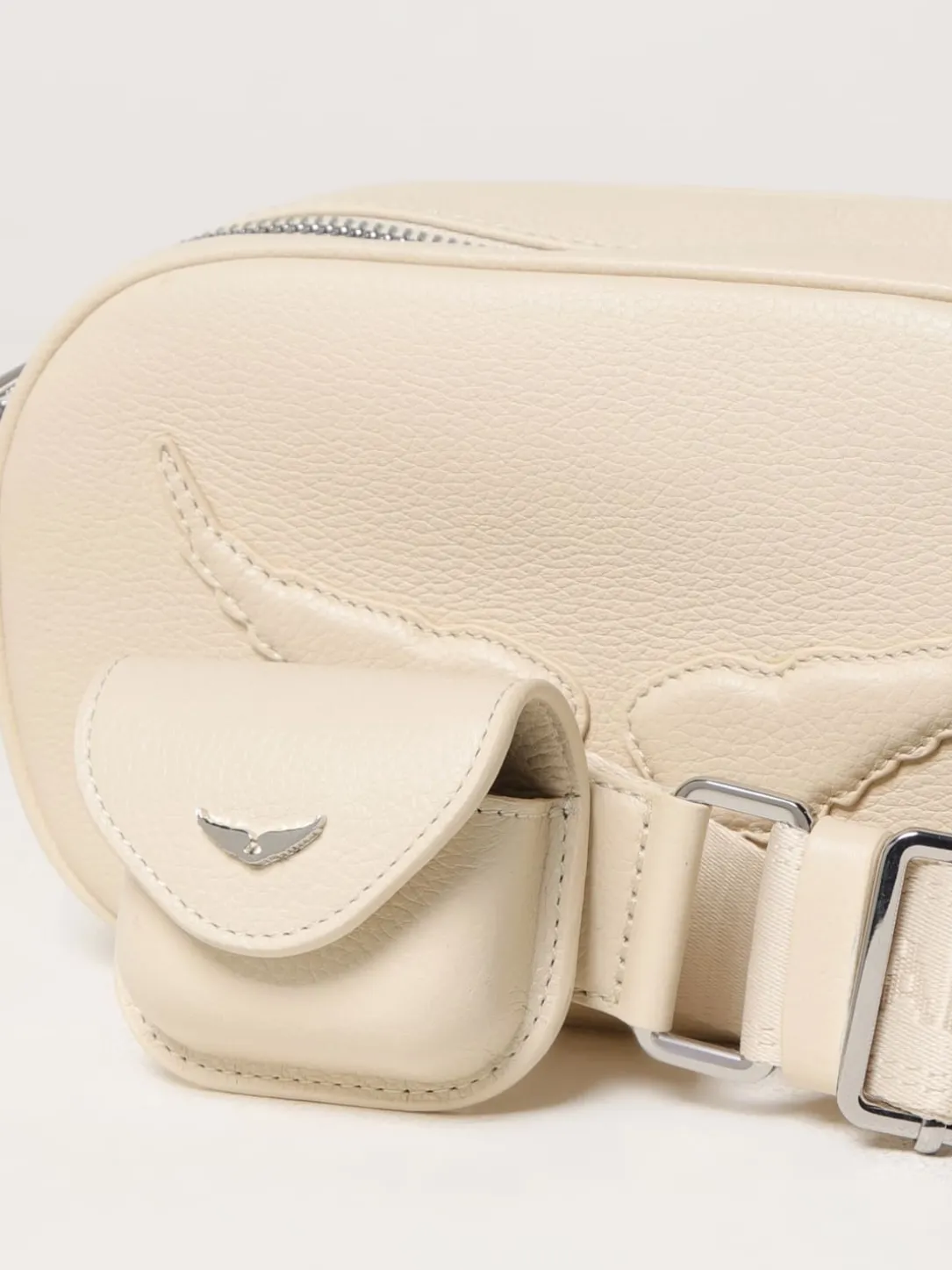 Borsa Rock With You Zadig & Voltaire in pelle martellata