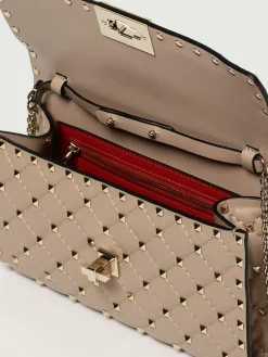 Borsa Rockstud Spike Valentino Garavani in nappa matelassè
