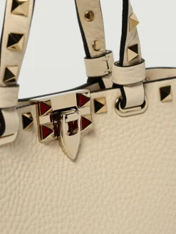 Borsa Rockstud Valentino Garavani in pelle a grana
